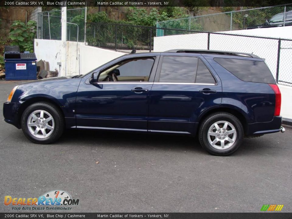 2006 Cadillac SRX V6 Blue Chip / Cashmere Photo #8