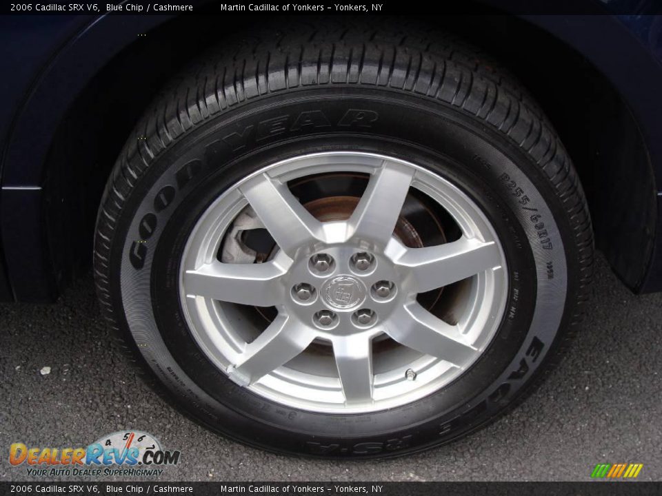 2006 Cadillac SRX V6 Blue Chip / Cashmere Photo #9