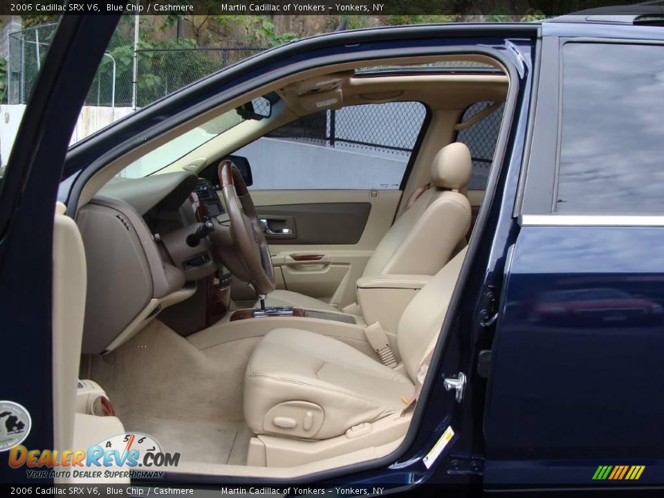 2006 Cadillac SRX V6 Blue Chip / Cashmere Photo #13