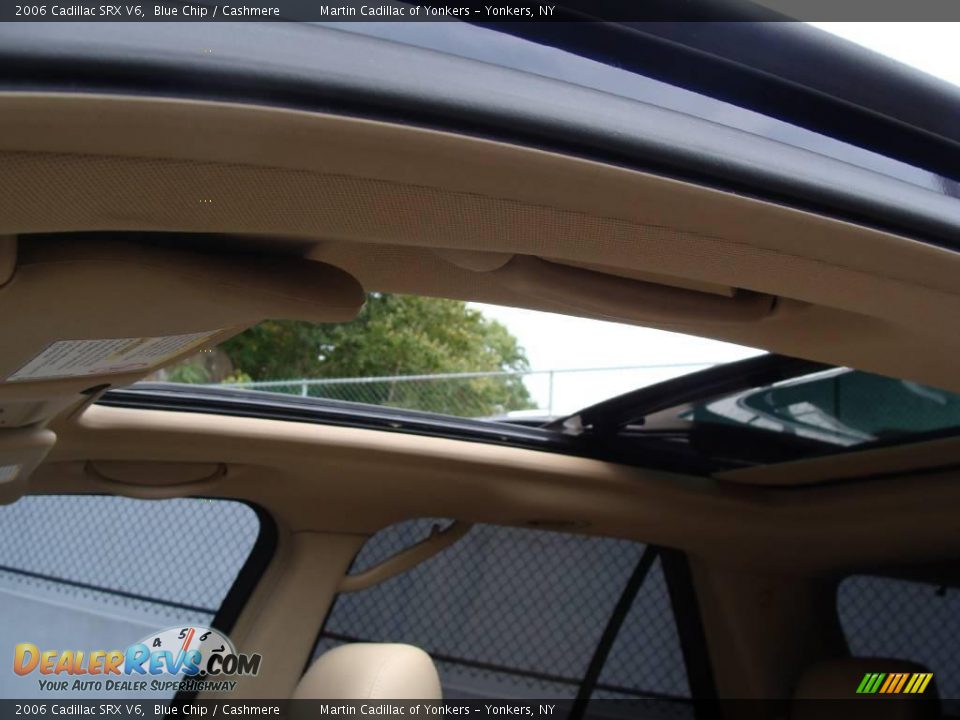 2006 Cadillac SRX V6 Blue Chip / Cashmere Photo #15