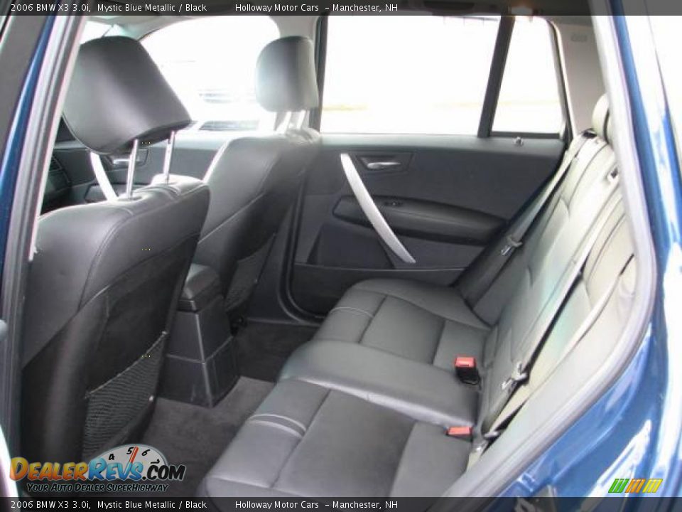 2006 BMW X3 3.0i Mystic Blue Metallic / Black Photo #7