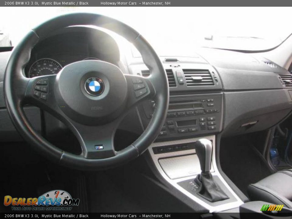 2006 BMW X3 3.0i Mystic Blue Metallic / Black Photo #8