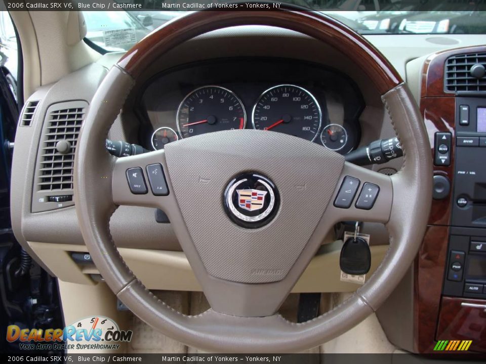 2006 Cadillac SRX V6 Blue Chip / Cashmere Photo #21