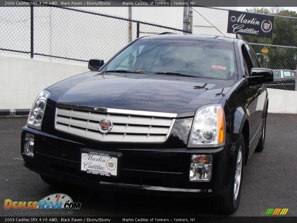 2009 Cadillac SRX 4 V6 AWD Black Raven / Ebony/Ebony Photo #1