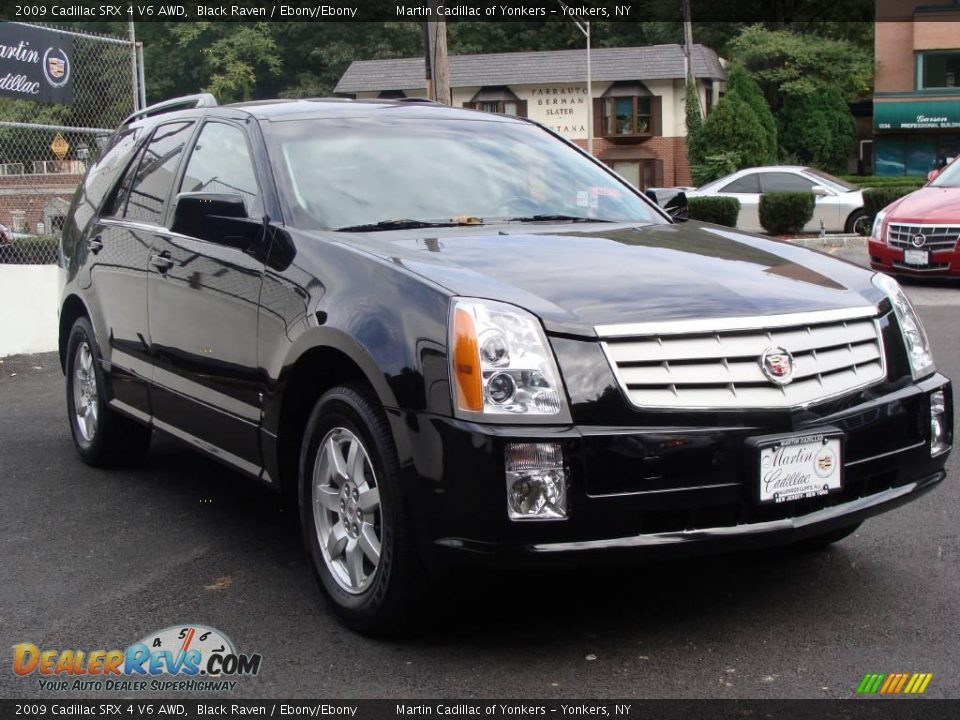 2009 Cadillac SRX 4 V6 AWD Black Raven / Ebony/Ebony Photo #3