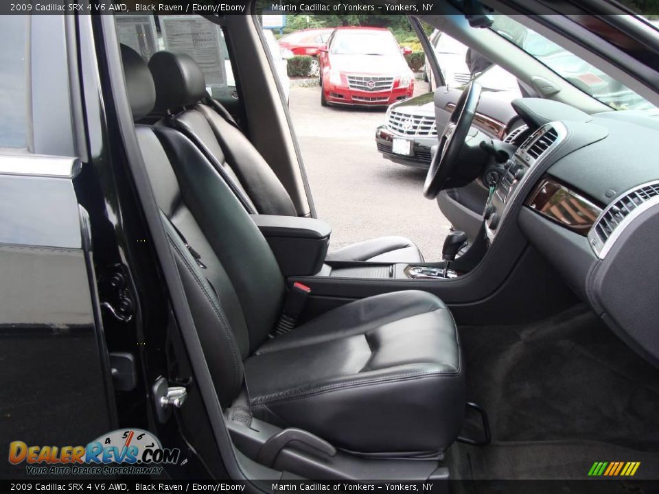 2009 Cadillac SRX 4 V6 AWD Black Raven / Ebony/Ebony Photo #16