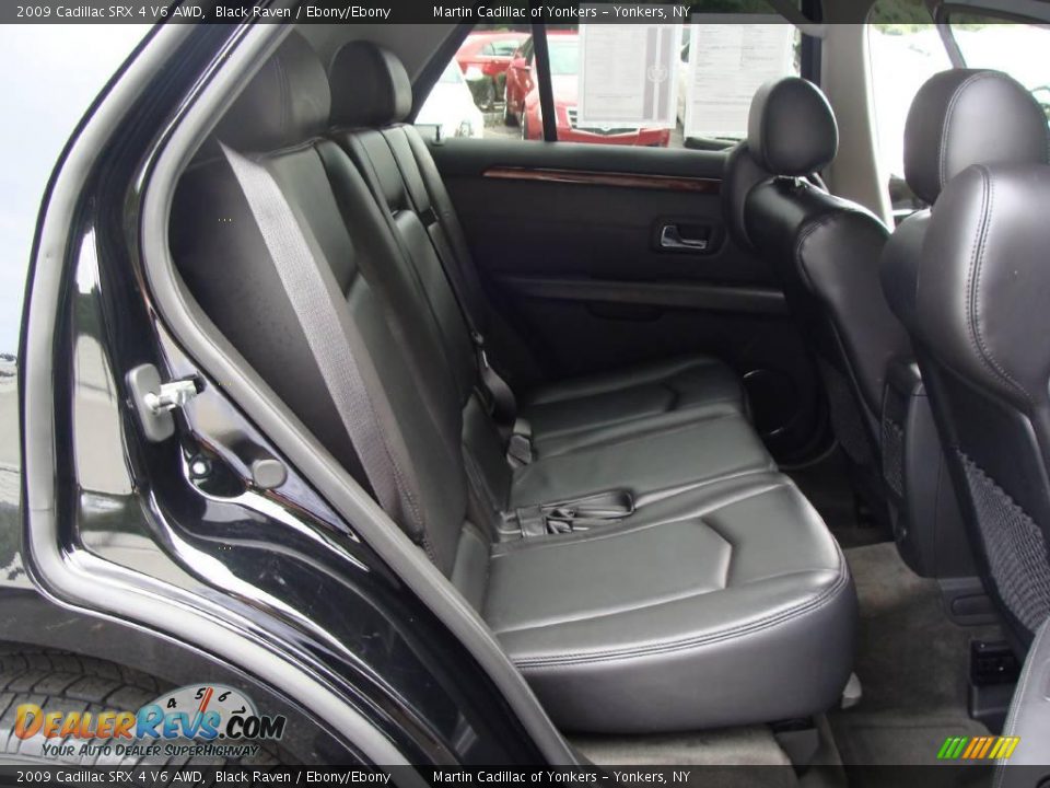 2009 Cadillac SRX 4 V6 AWD Black Raven / Ebony/Ebony Photo #17