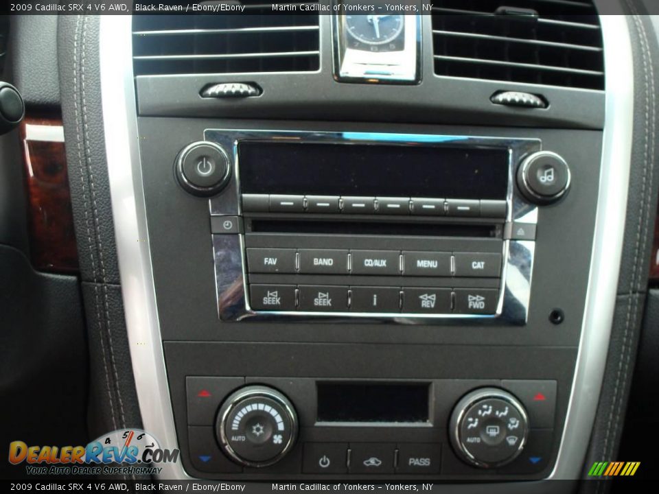 2009 Cadillac SRX 4 V6 AWD Black Raven / Ebony/Ebony Photo #21