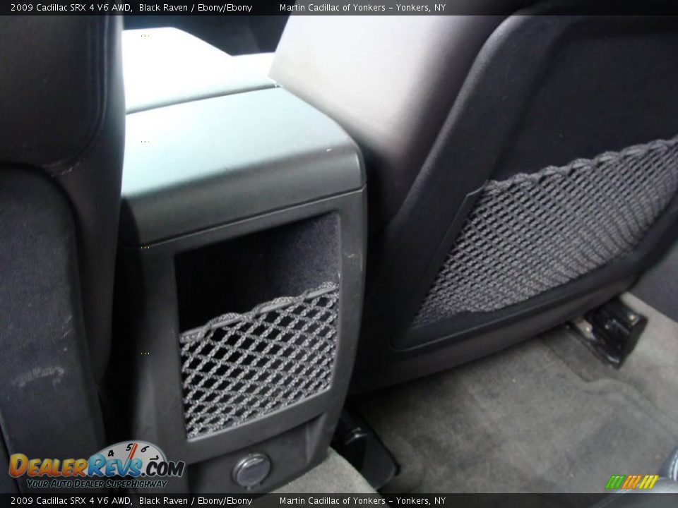 2009 Cadillac SRX 4 V6 AWD Black Raven / Ebony/Ebony Photo #23