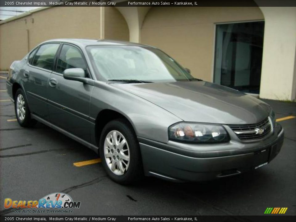 2005 Chevrolet Impala Medium Gray Metallic / Medium Gray Photo #2