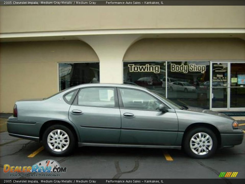 2005 Chevrolet Impala Medium Gray Metallic / Medium Gray Photo #3