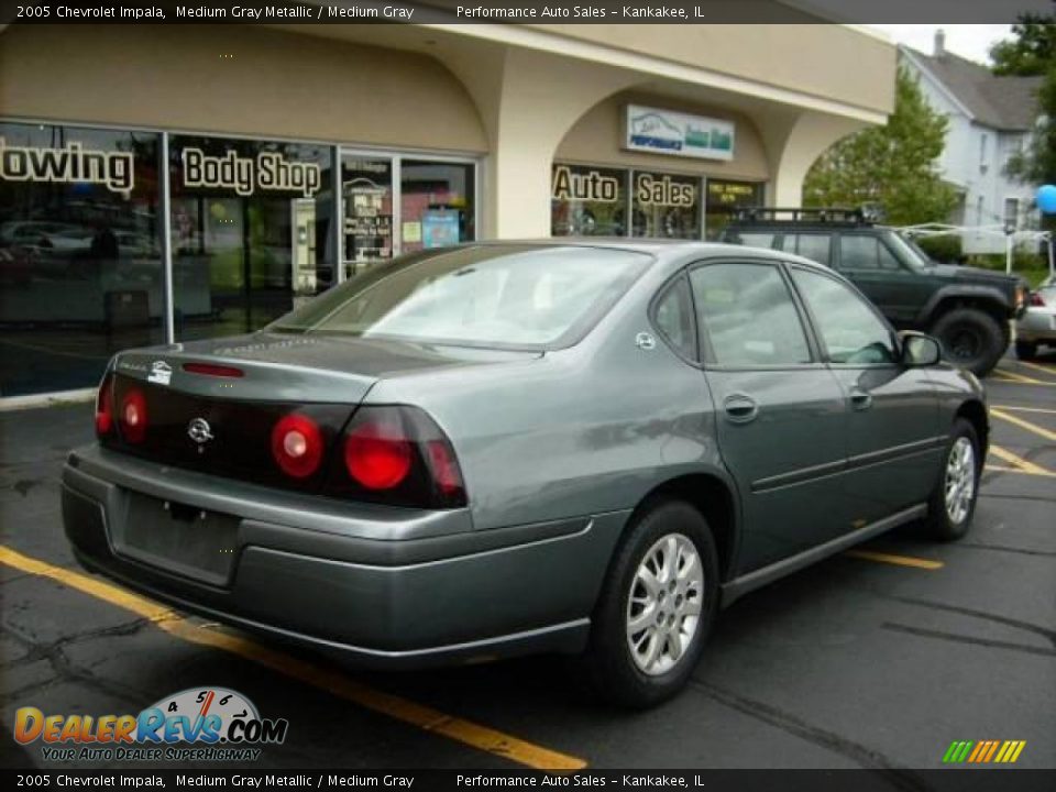 2005 Chevrolet Impala Medium Gray Metallic / Medium Gray Photo #4