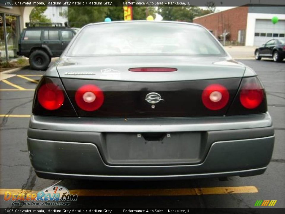 2005 Chevrolet Impala Medium Gray Metallic / Medium Gray Photo #5