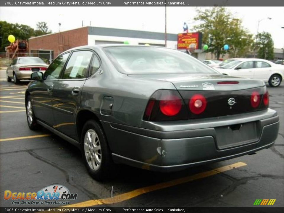2005 Chevrolet Impala Medium Gray Metallic / Medium Gray Photo #6