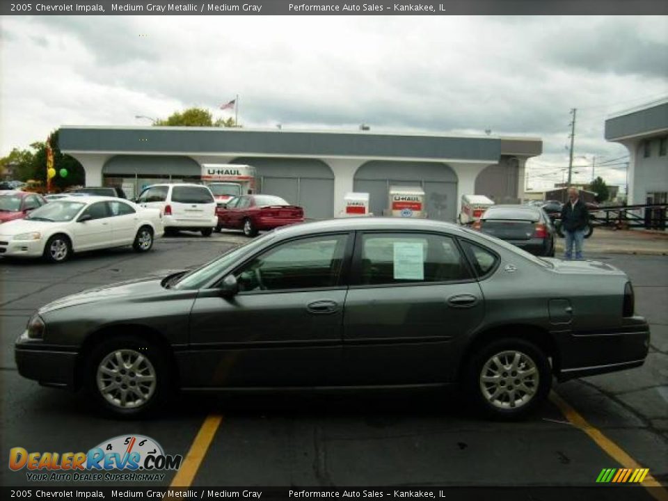 2005 Chevrolet Impala Medium Gray Metallic / Medium Gray Photo #7