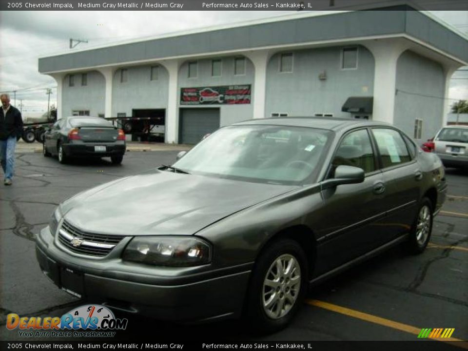 2005 Chevrolet Impala Medium Gray Metallic / Medium Gray Photo #8