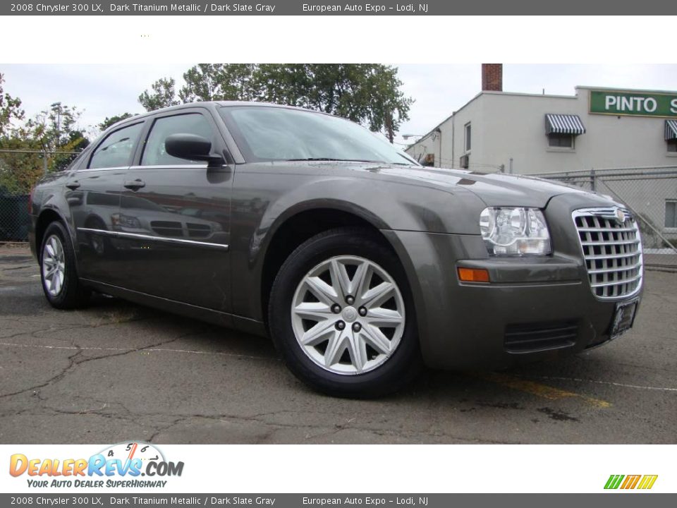 2008 Chrysler 300 LX Dark Titanium Metallic / Dark Slate Gray Photo #2