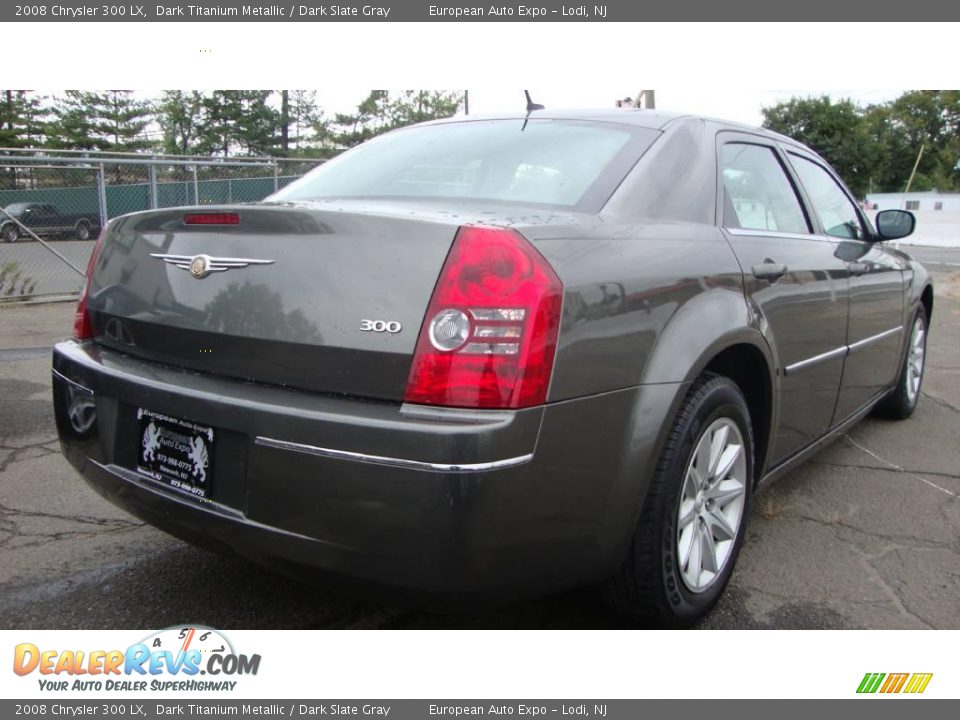 2008 Chrysler 300 LX Dark Titanium Metallic / Dark Slate Gray Photo #3