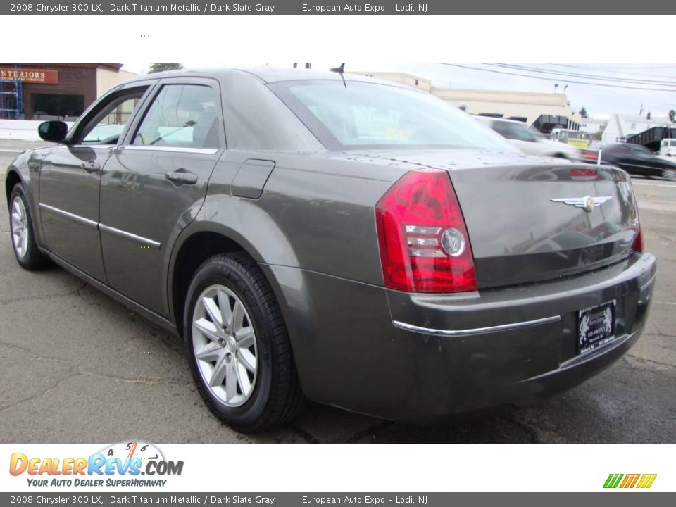 2008 Chrysler 300 LX Dark Titanium Metallic / Dark Slate Gray Photo #4