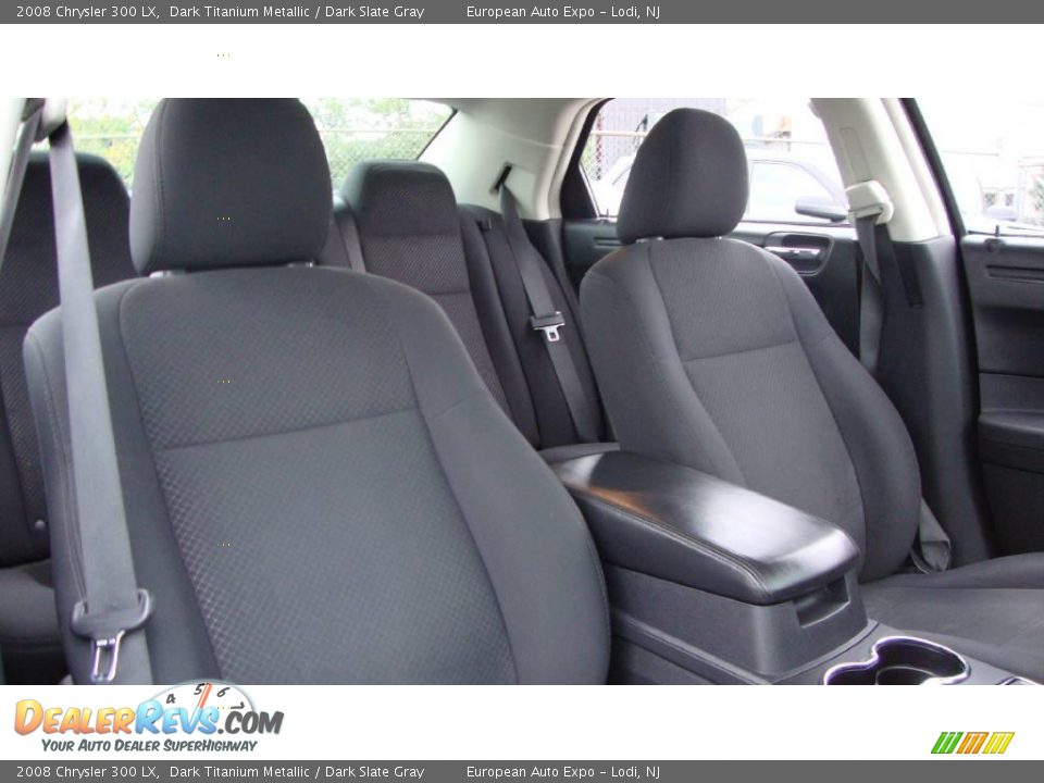 2008 Chrysler 300 LX Dark Titanium Metallic / Dark Slate Gray Photo #12