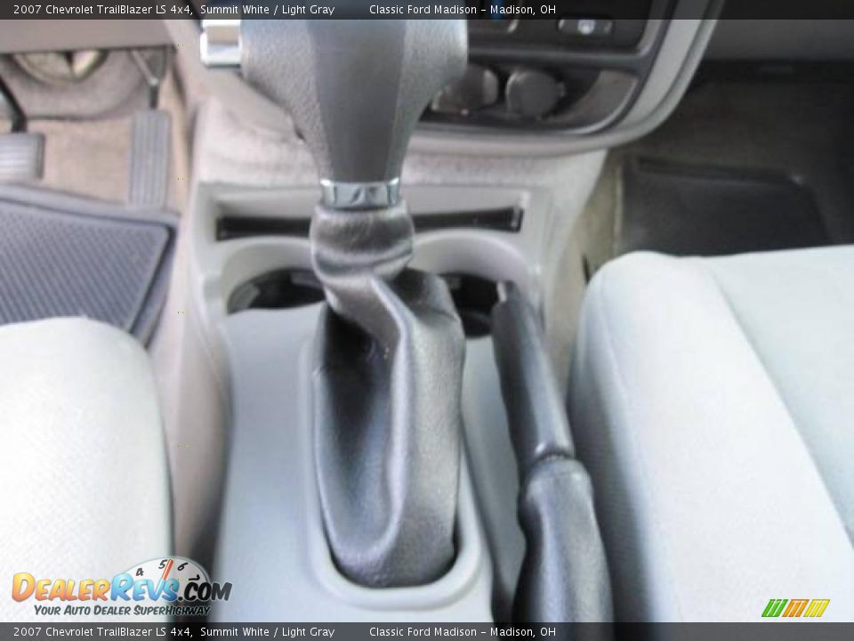 2007 Chevrolet TrailBlazer LS 4x4 Summit White / Light Gray Photo #20