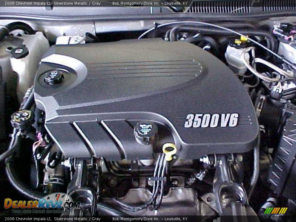 2008 Chevrolet Impala LS Silverstone Metallic / Gray Photo #4