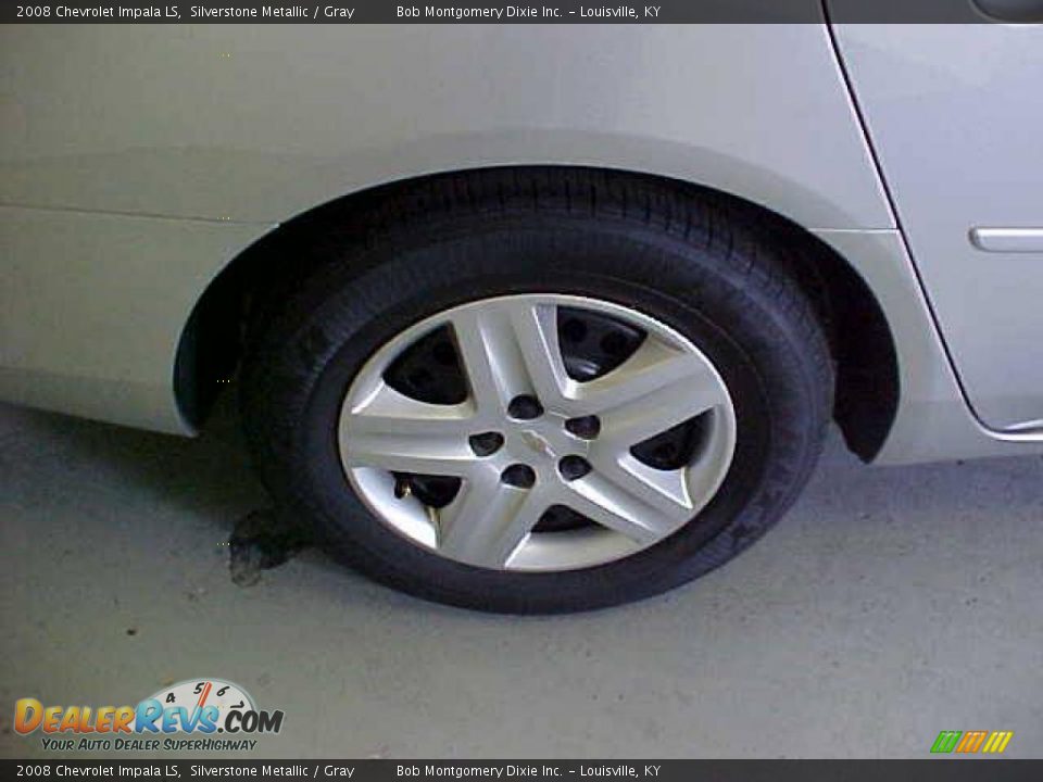 2008 Chevrolet Impala LS Silverstone Metallic / Gray Photo #12