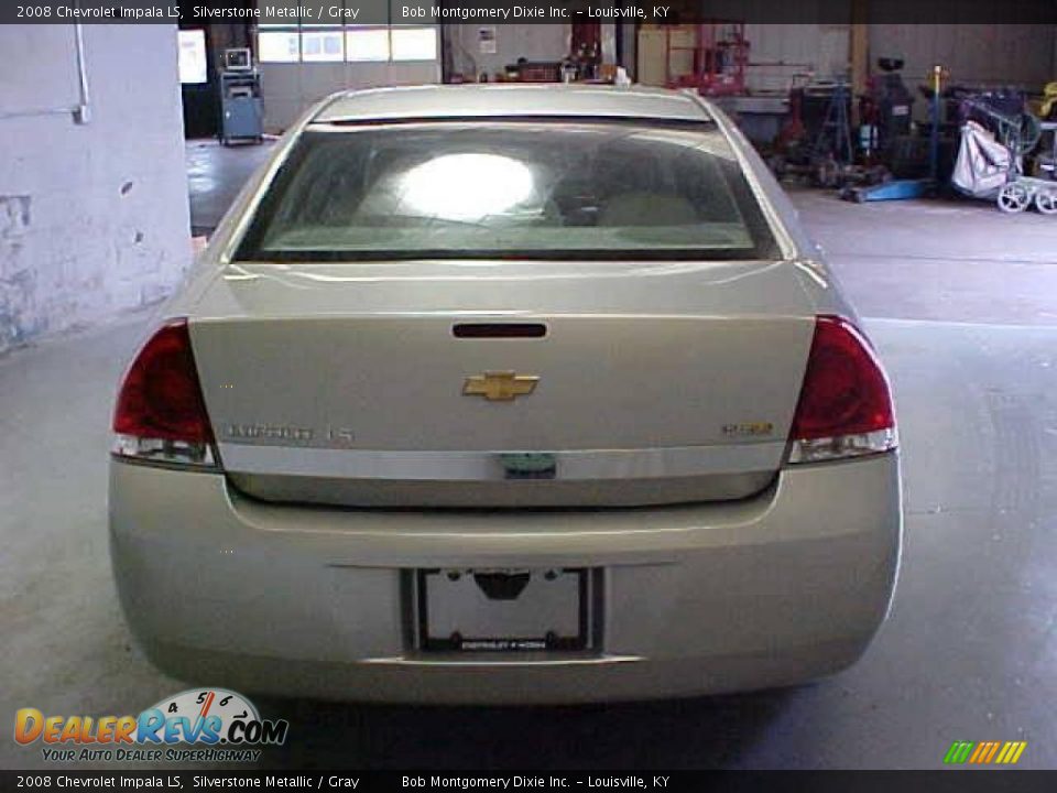 2008 Chevrolet Impala LS Silverstone Metallic / Gray Photo #14