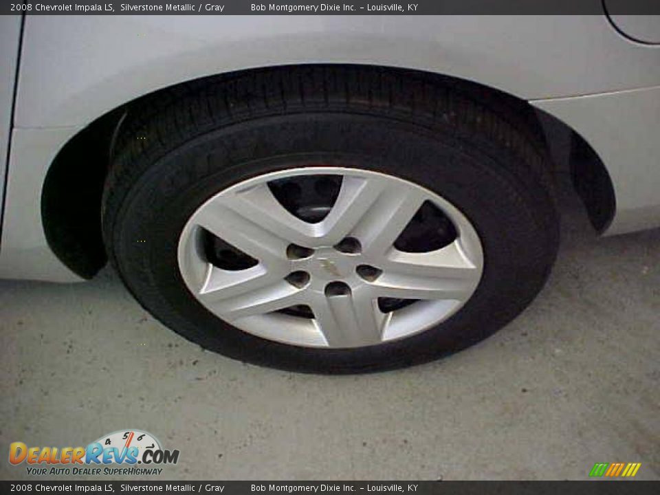 2008 Chevrolet Impala LS Silverstone Metallic / Gray Photo #15