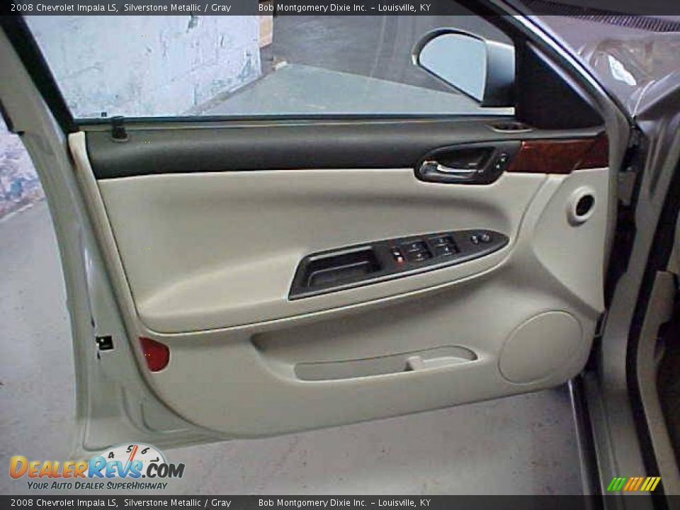 2008 Chevrolet Impala LS Silverstone Metallic / Gray Photo #18