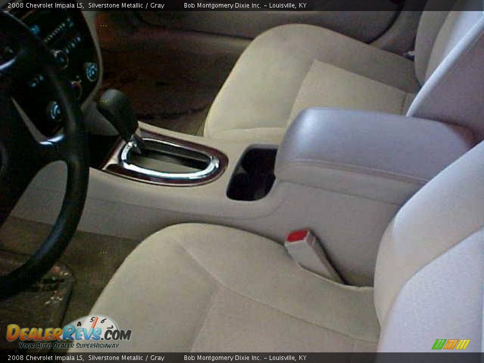 2008 Chevrolet Impala LS Silverstone Metallic / Gray Photo #25