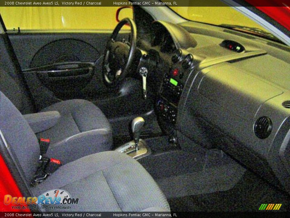 2008 Chevrolet Aveo Aveo5 LS Victory Red / Charcoal Photo #12