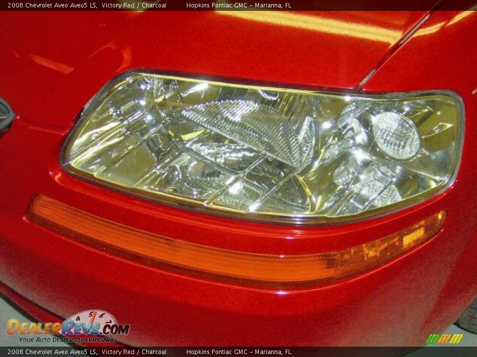 2008 Chevrolet Aveo Aveo5 LS Victory Red / Charcoal Photo #15