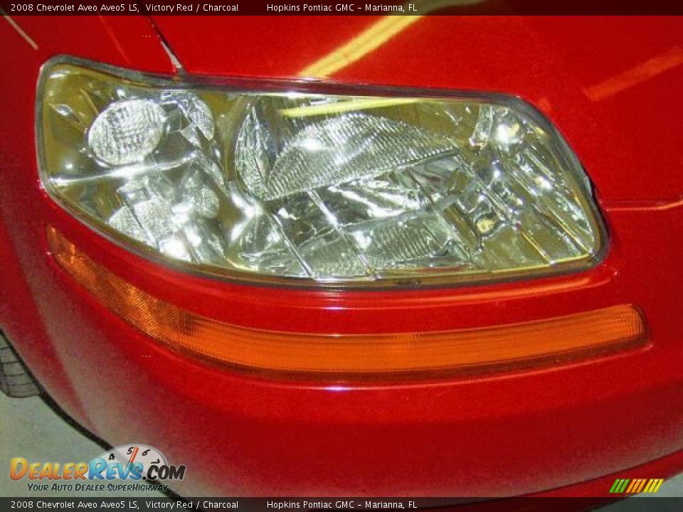 2008 Chevrolet Aveo Aveo5 LS Victory Red / Charcoal Photo #16