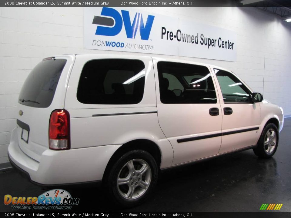 2008 Chevrolet Uplander LS Summit White / Medium Gray Photo #4