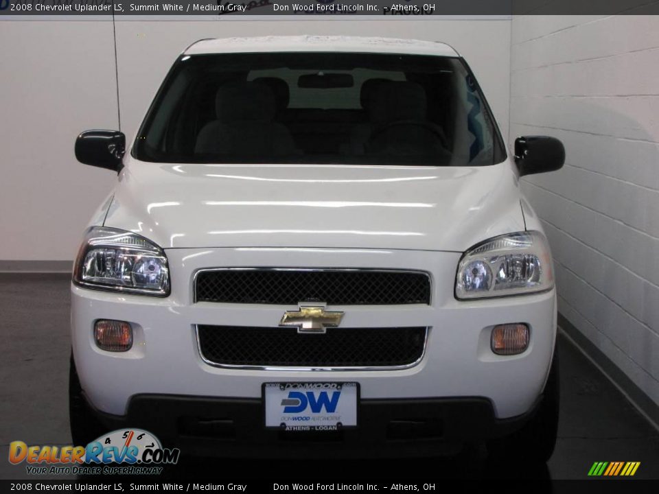 2008 Chevrolet Uplander LS Summit White / Medium Gray Photo #8