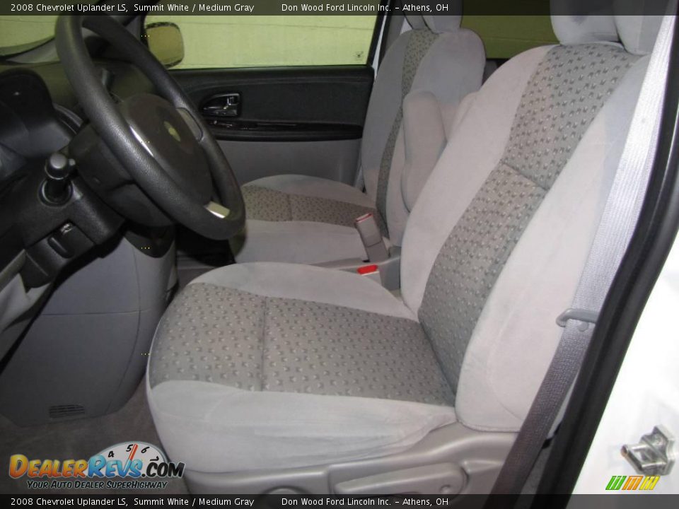 2008 Chevrolet Uplander LS Summit White / Medium Gray Photo #9
