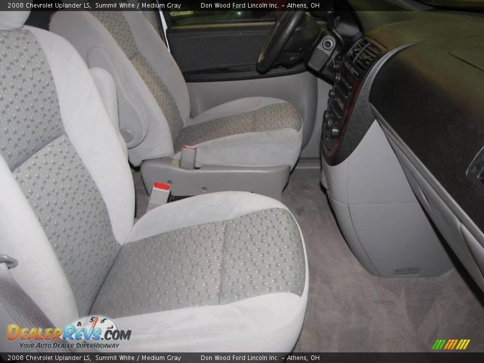 2008 Chevrolet Uplander LS Summit White / Medium Gray Photo #10