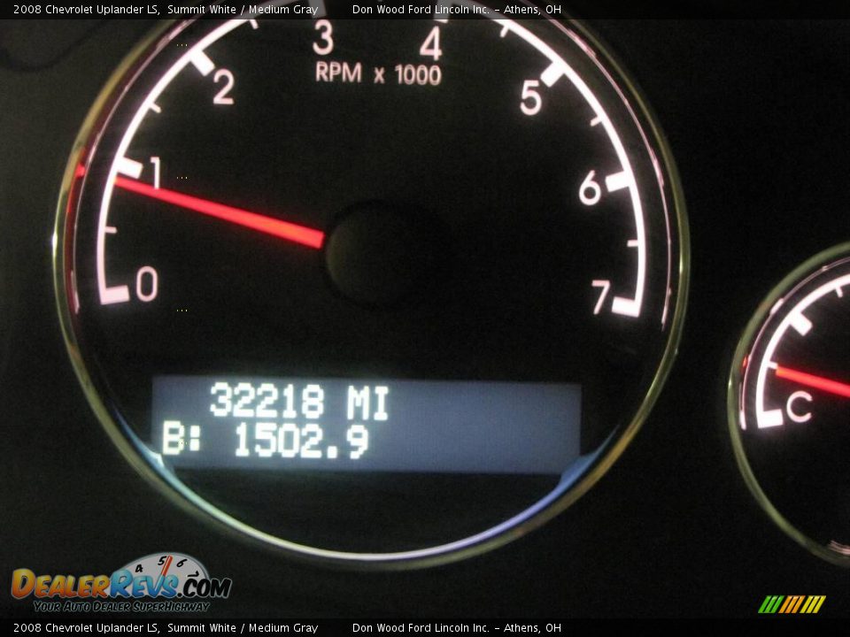 2008 Chevrolet Uplander LS Summit White / Medium Gray Photo #19