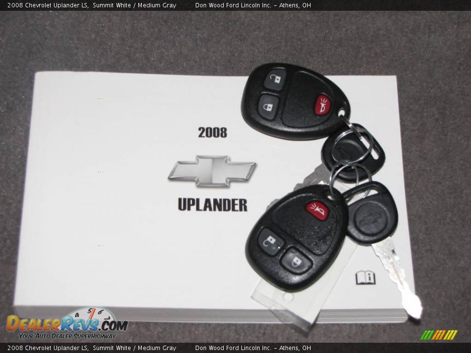 2008 Chevrolet Uplander LS Summit White / Medium Gray Photo #20