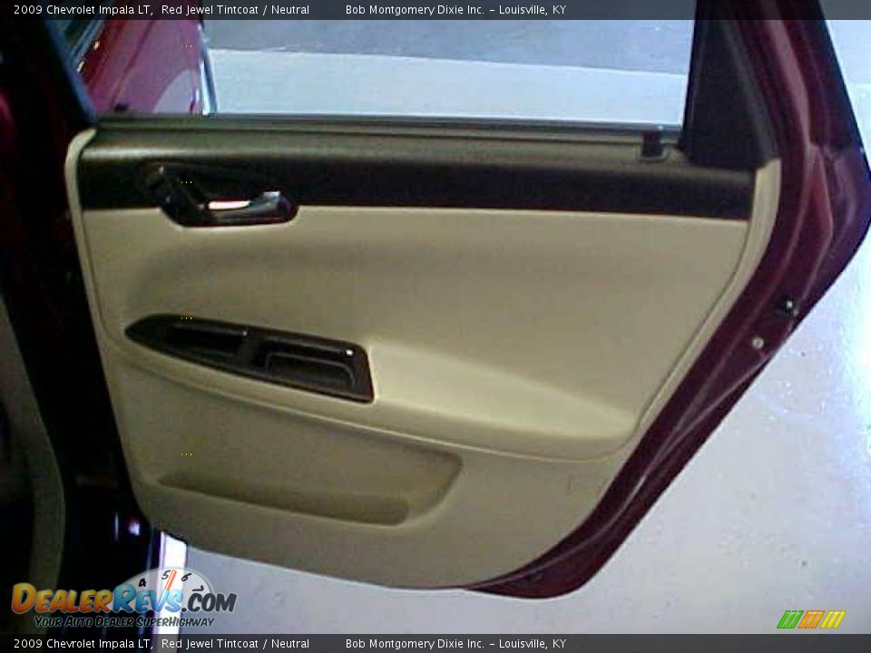 2009 Chevrolet Impala LT Red Jewel Tintcoat / Neutral Photo #9