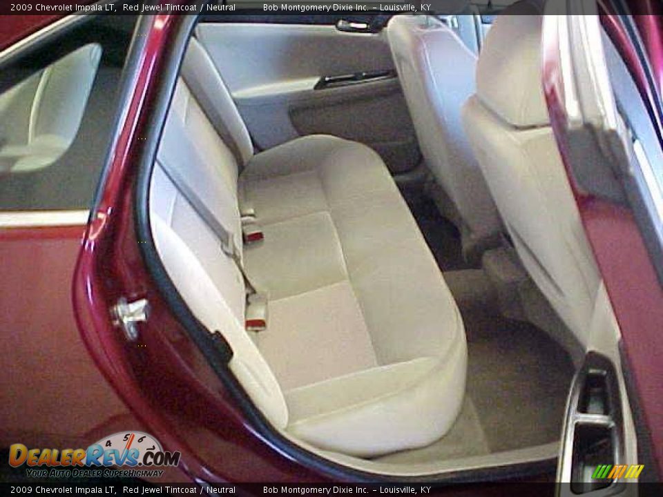 2009 Chevrolet Impala LT Red Jewel Tintcoat / Neutral Photo #10