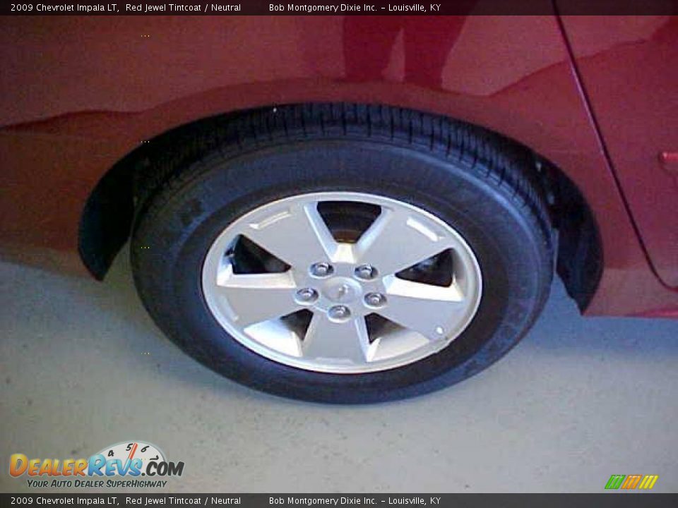 2009 Chevrolet Impala LT Red Jewel Tintcoat / Neutral Photo #11