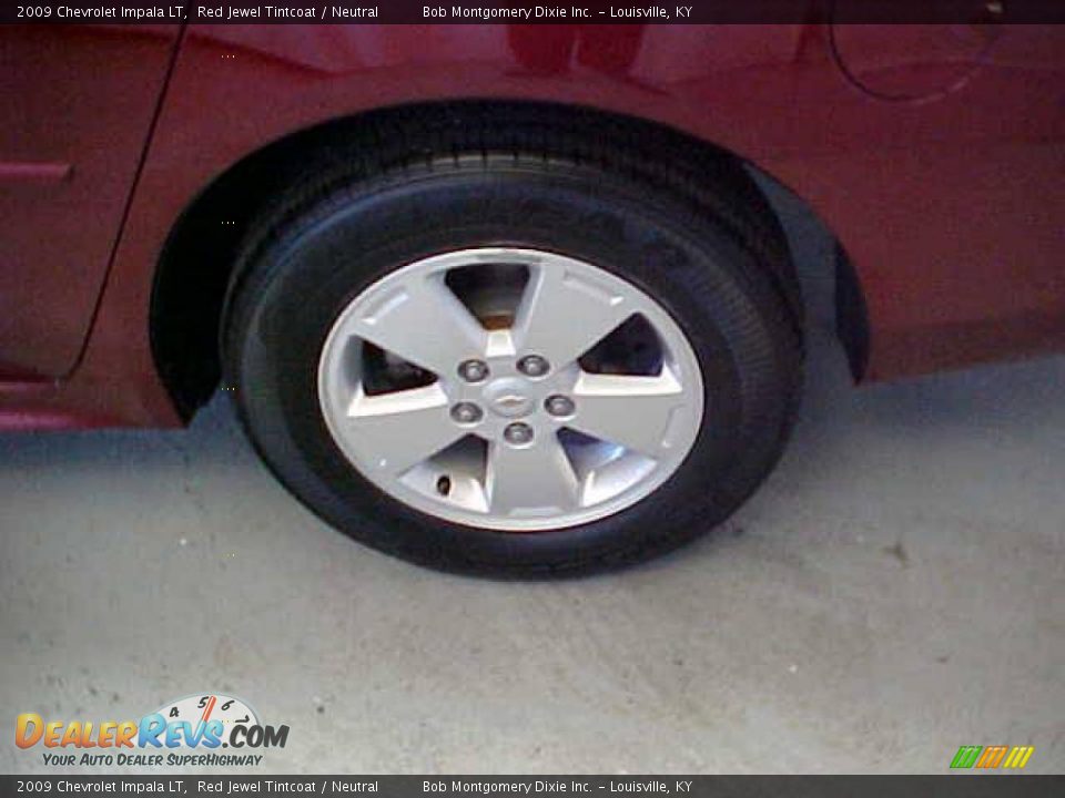 2009 Chevrolet Impala LT Red Jewel Tintcoat / Neutral Photo #13