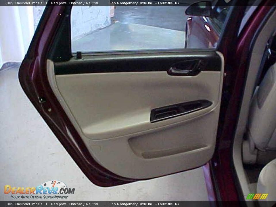 2009 Chevrolet Impala LT Red Jewel Tintcoat / Neutral Photo #14