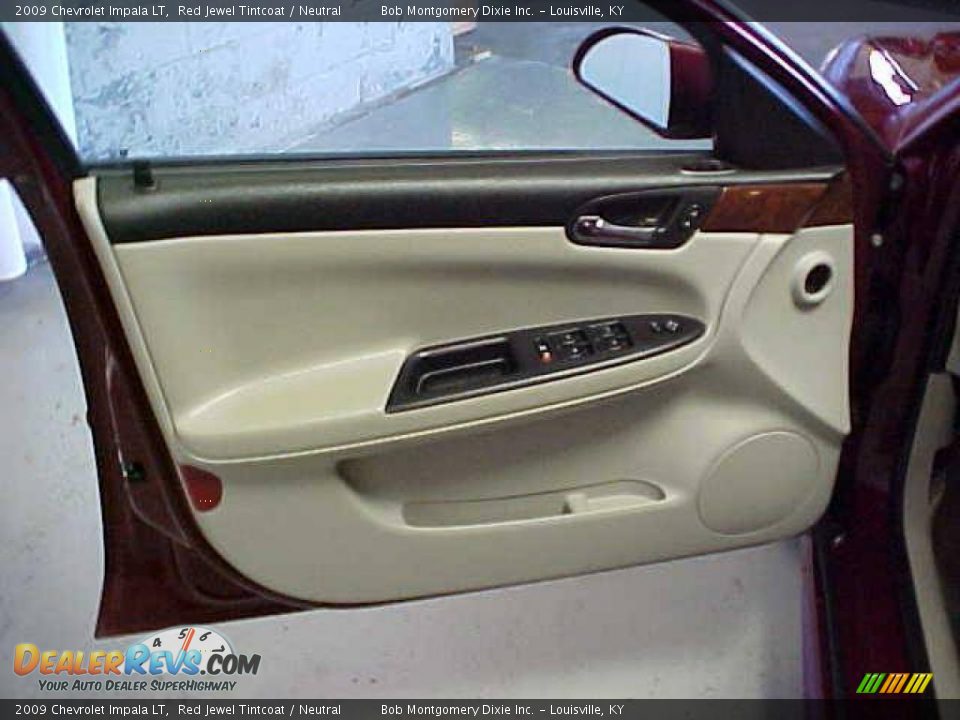 2009 Chevrolet Impala LT Red Jewel Tintcoat / Neutral Photo #16