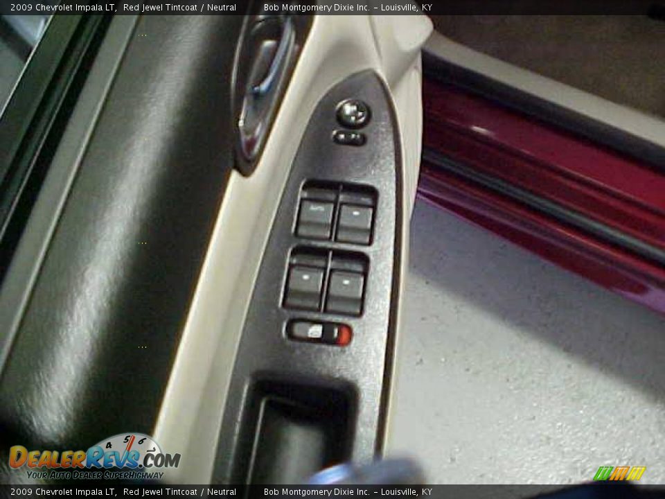 2009 Chevrolet Impala LT Red Jewel Tintcoat / Neutral Photo #17