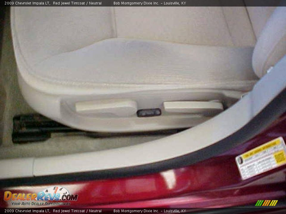 2009 Chevrolet Impala LT Red Jewel Tintcoat / Neutral Photo #18