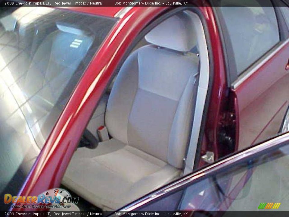 2009 Chevrolet Impala LT Red Jewel Tintcoat / Neutral Photo #19