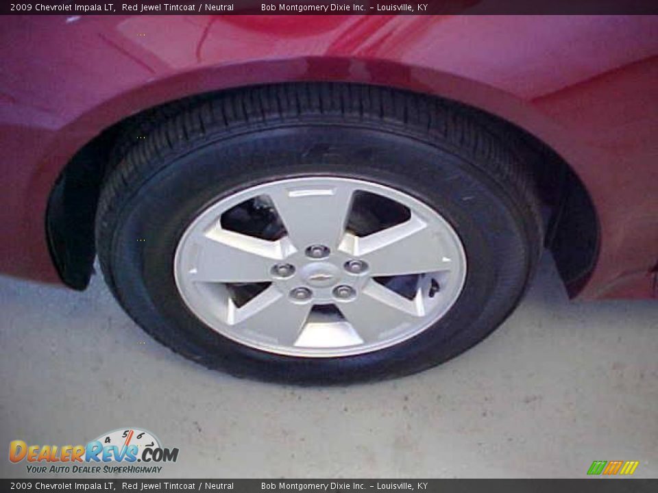 2009 Chevrolet Impala LT Red Jewel Tintcoat / Neutral Photo #24